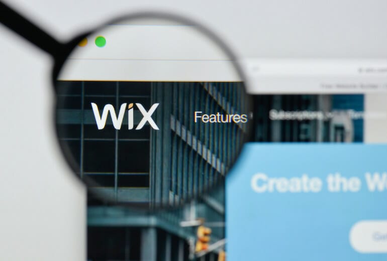 Wix online store
