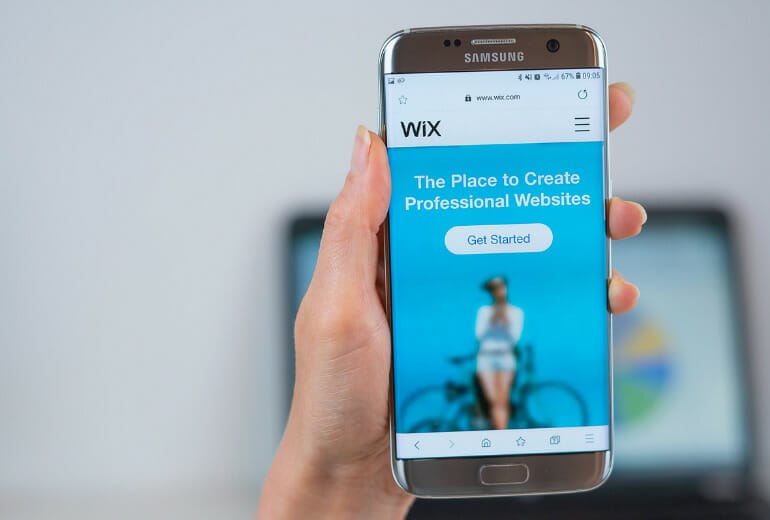 Wix on mobile