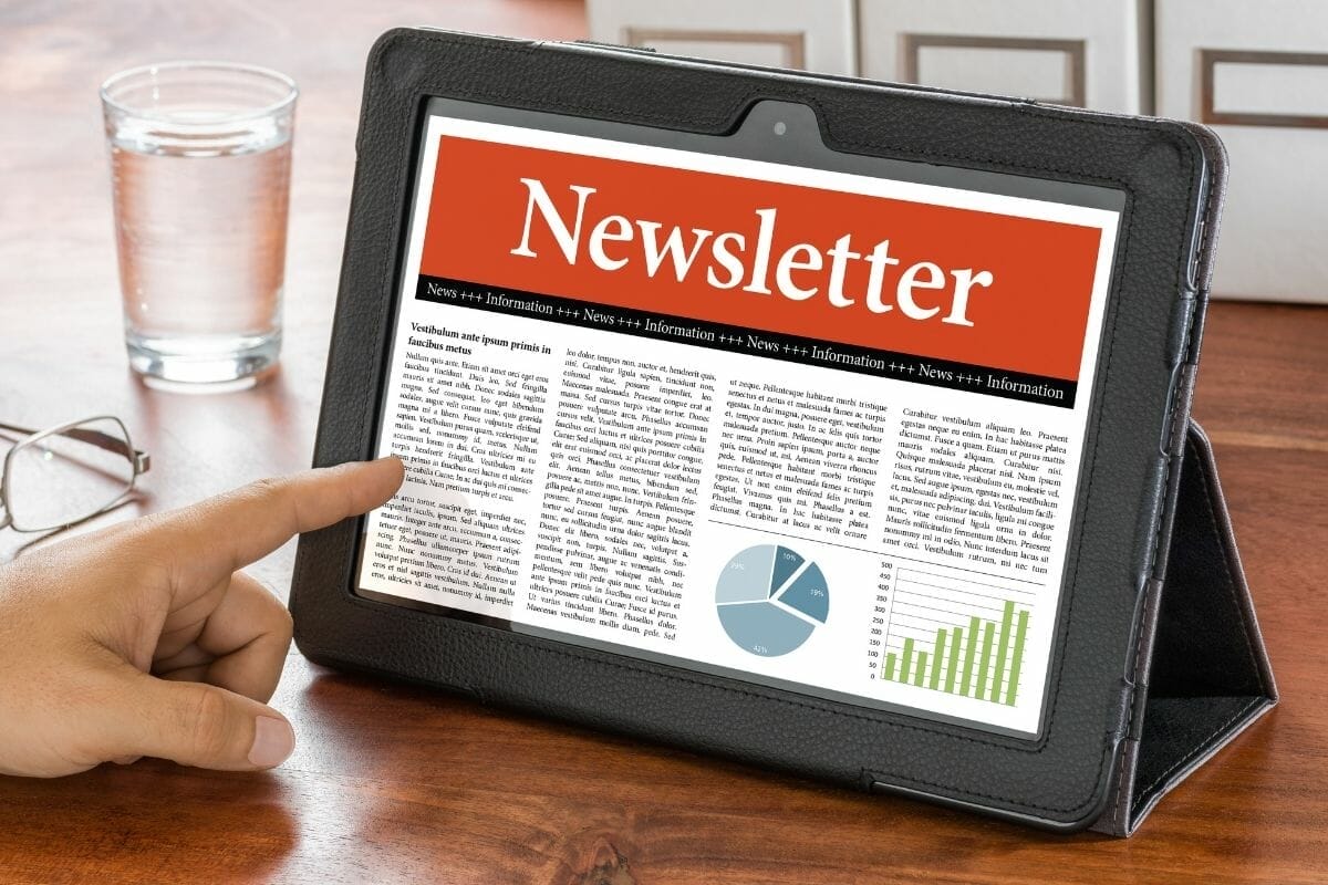 create a store newsletter