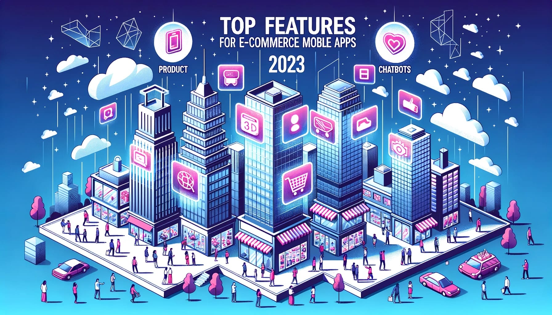 e-commerce app attributes. Citizens interact